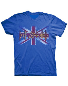 Def Leppard T-shirt til børn | Blue Union Flag